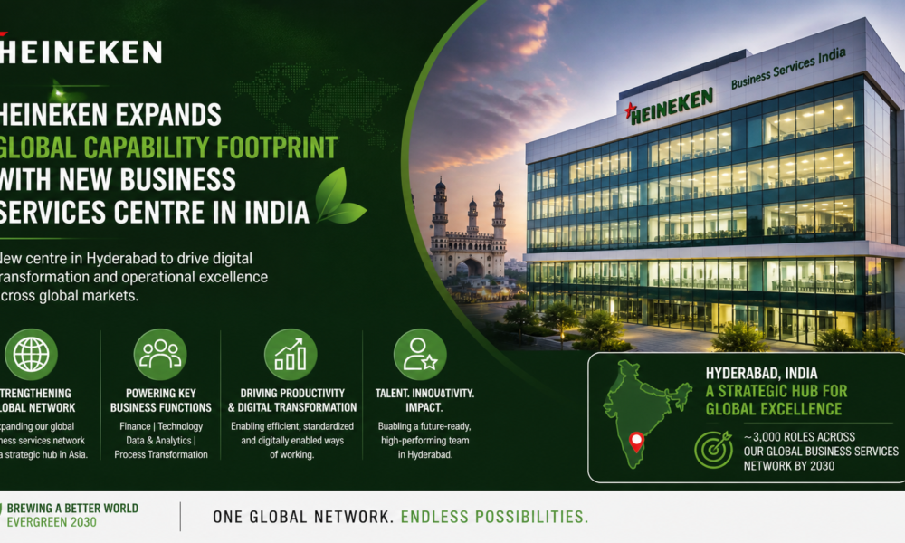 heineken launches gcc in india to drive digital transformation