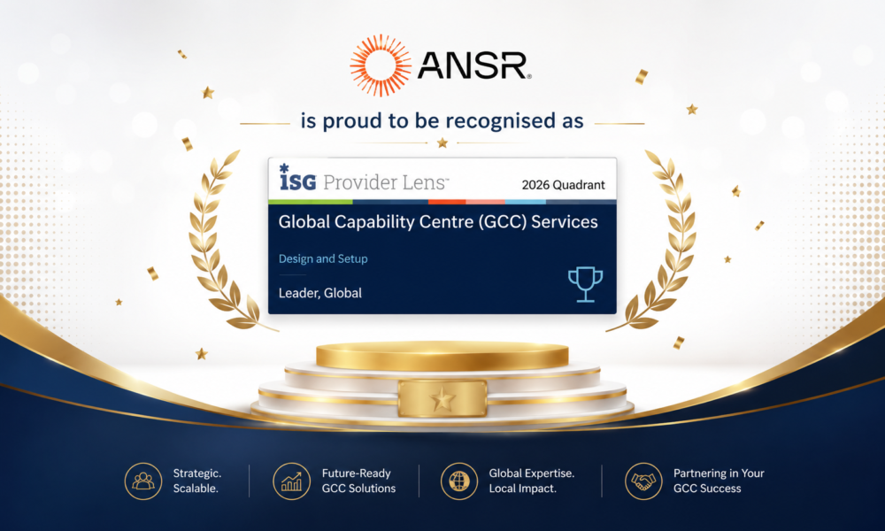 ANSR recognized as a Leader in the 2026 ISG Provider Lens GCC Design and Setup Services report.