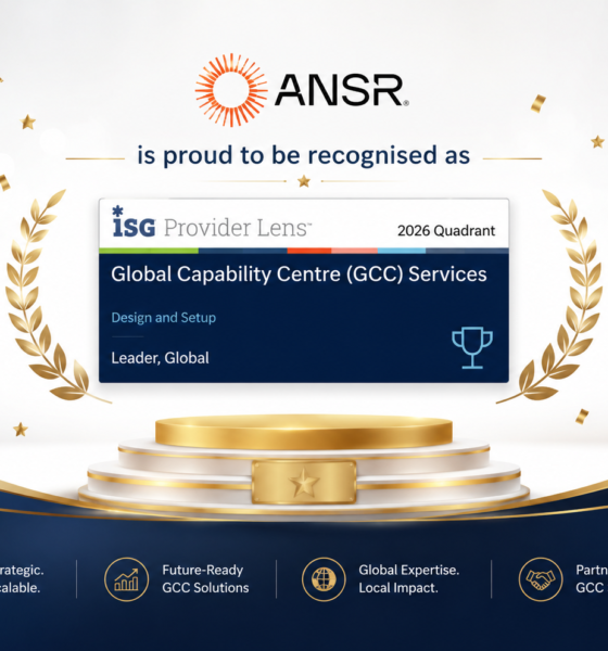 ANSR recognized as a Leader in the 2026 ISG Provider Lens GCC Design and Setup Services report.
