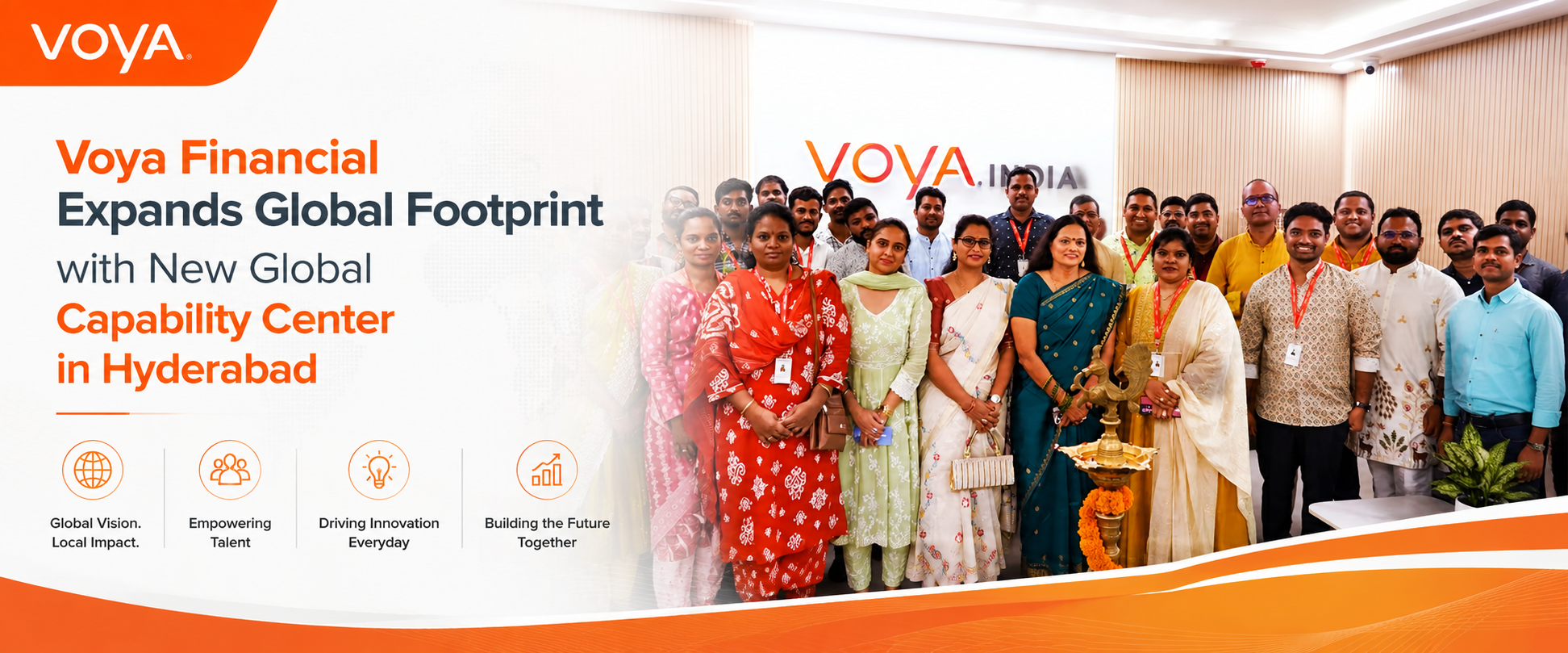 Voya Financial launches a new Global Capability Center in Hyderabad to drive innovation, technology, and business transformation.