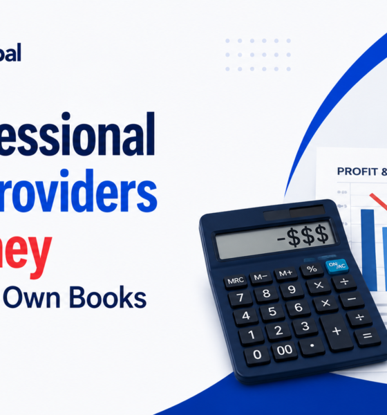 why professional service providers lose money by doing their own books