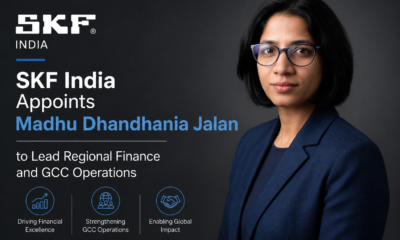 Madhu Dhandhania Jalan appointed to lead Regional Finance and GCC Operations at SKF India.
