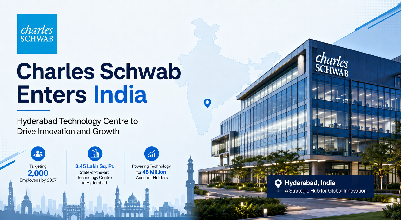 charles schwab enters india