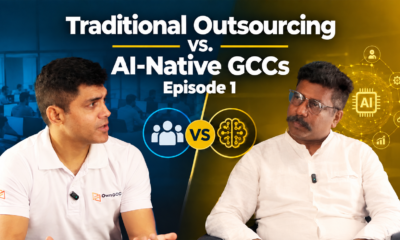 traditional outsourcing vs ai native gccs